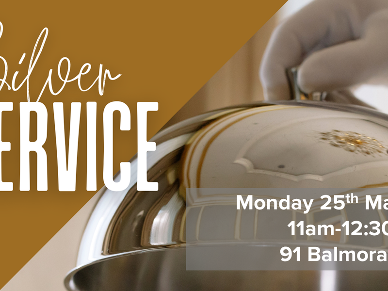 Silver Service - for over 55's